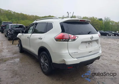 2016 Nissan Rogue Sl из США, поврежденный, VIN 5N1AT2MV5GC741794